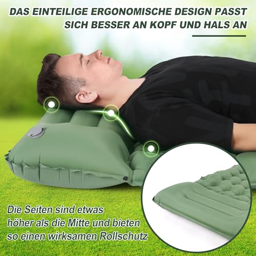 Matelas Camping Autogonflant Carburateur avec Pompe à Pied Idéal
